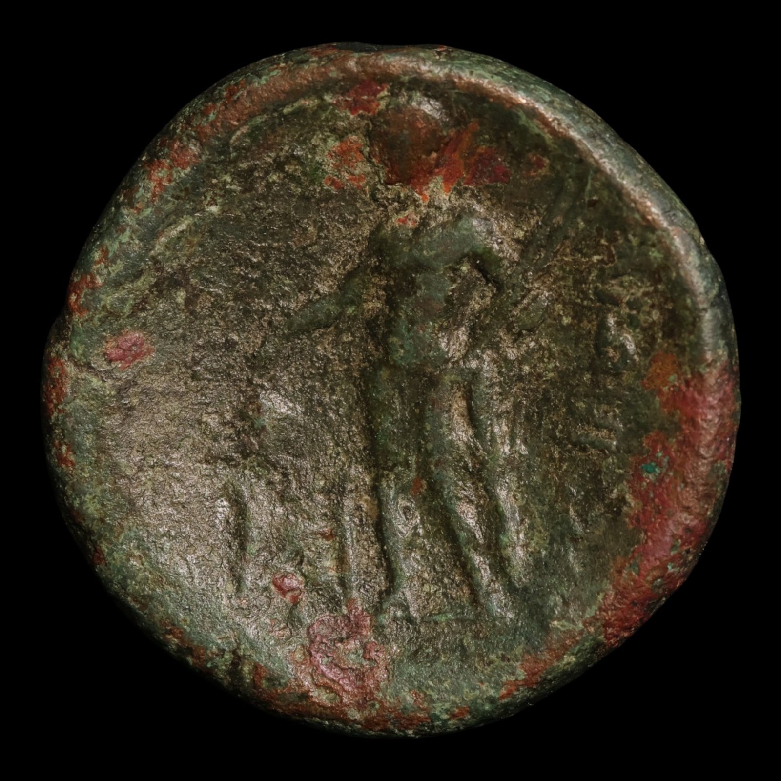 Thrace, City of Maroneia, AE Unit, Dionysus (God of Wine) - c. 200 to 100 BCE - Greek World