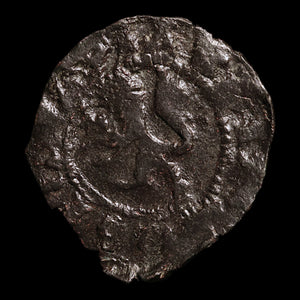 Kingdom of Cyprus, King Janus, AE Sizin - 1398 to 1432 CE - Crusader States