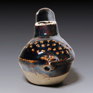 Yuan Dynasty, Brown Glazed Water Dropper (Calligraphy Tool)