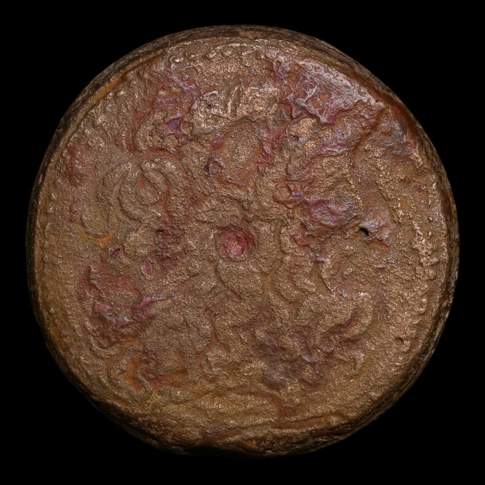 Ptolemaic Kingdom of Egypt, Ptolemy II, AE Drachm, Zeus Ammon & Eagle - 266 to 261 BCE - Ancient Egypt