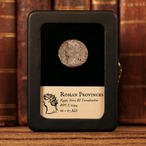 Egypt, Alexandria, Emperor Nero & Augustus, BI Tetradrachm - 66 to 67 CE - Roman Provinces