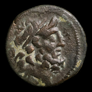Cilicia, City of Elaiussa-Sebaste, AE Unit, Zeus & Nike - 100 to 1 BCE - Greek World