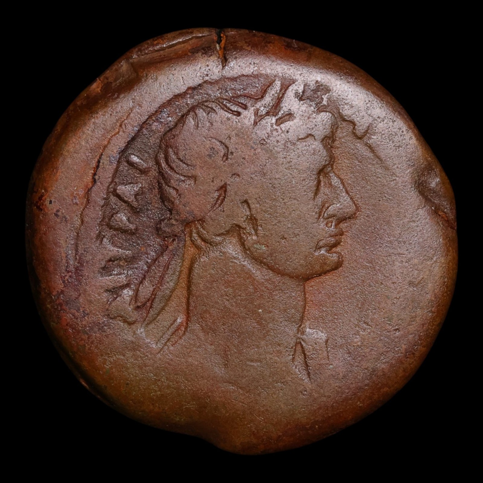 Egypt, Alexandria, Emperor Hadrian, AE Drachm, Euthenia (Prosperity) - 123 to 124 CE - Roman Provinces