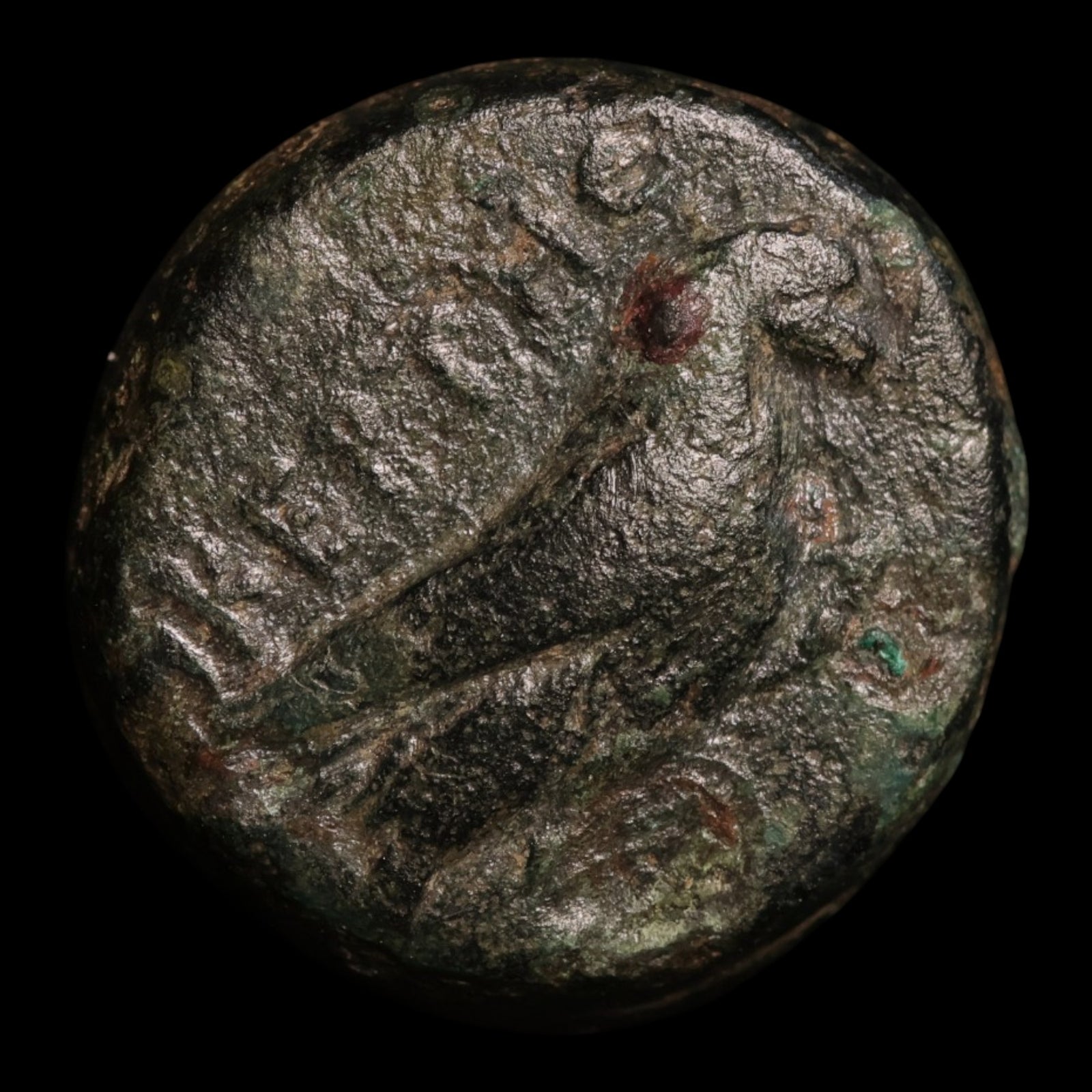 Aeolis, City of Kyme, AE Unit, Eagle & Cup - c. 350 to 250 BCE - Greek World