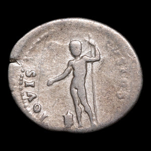 Rome, Emperor Vespasian, AR Denarius, Jupiter (God of Sky & Thunder) - 76 CE - Roman Empire