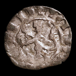 Kingdom of Cyprus, Lusignan Kings, BI Denier - c. 1250 to 1400 CE - Crusader States