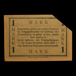 German Empire, Zossen-Halbmondlager (Muslim POW Camp), 1 Mark