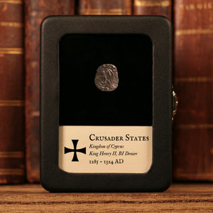 Kingdom of Cyprus, King Henry II, BI Denier - 1285 to 1324 CE - Crusader States