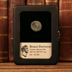 Lycaonia, Iconium, Emperor Antoninus Pius, AE Unit, Athena (Goddess of Wisdom) - 138 to 161 CE - Roman Provinces