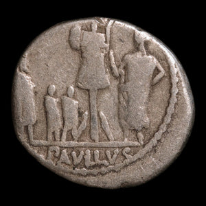 Roman Republic, L. Aemilius Lepidus Paullus, AR Denarius, Concordia - 62 BCE - Roman Republic
