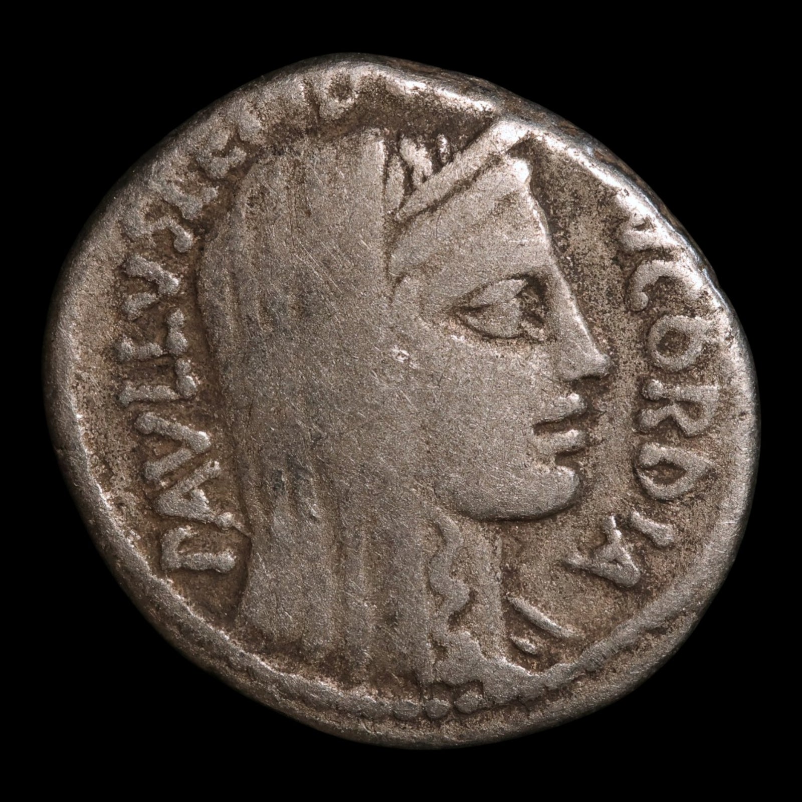Roman Republic, L. Aemilius Lepidus Paullus, AR Denarius, Concordia - 62 BCE - Roman Republic