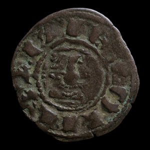 Kingdom of Castile and Leon, King Ferdinand IV, Billon 1 Denier - 1295 to 1312 CE - Spanish States