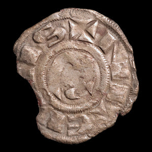 County of Nevers, Harvey IV of Donzy, BI Denier - 1199 to 1223 CE - French States