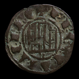 Kingdom of Castile and Leon, King Ferdinand IV, Billon 1 Denier - 1295 to 1312 CE - Spanish States