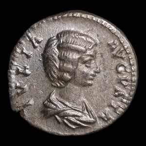 Rome, Empress Julia Domna, AR Denarius, Isis (Major Egyptian Goddess) - 196 to 211 CE - Roman Empire