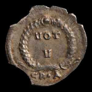 Rome, Emperor Valens, AR Siliqua, Votive Wreath Reverse - 364 to 367 CE - Roman Empire