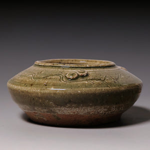 Ming Dynasty, Green Glazed Incense Burner