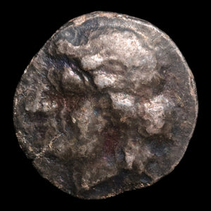 Crete, City of Cydonia, AR Diobol, Dionysus (God of Wine) - c. 180 BCE - Greek World