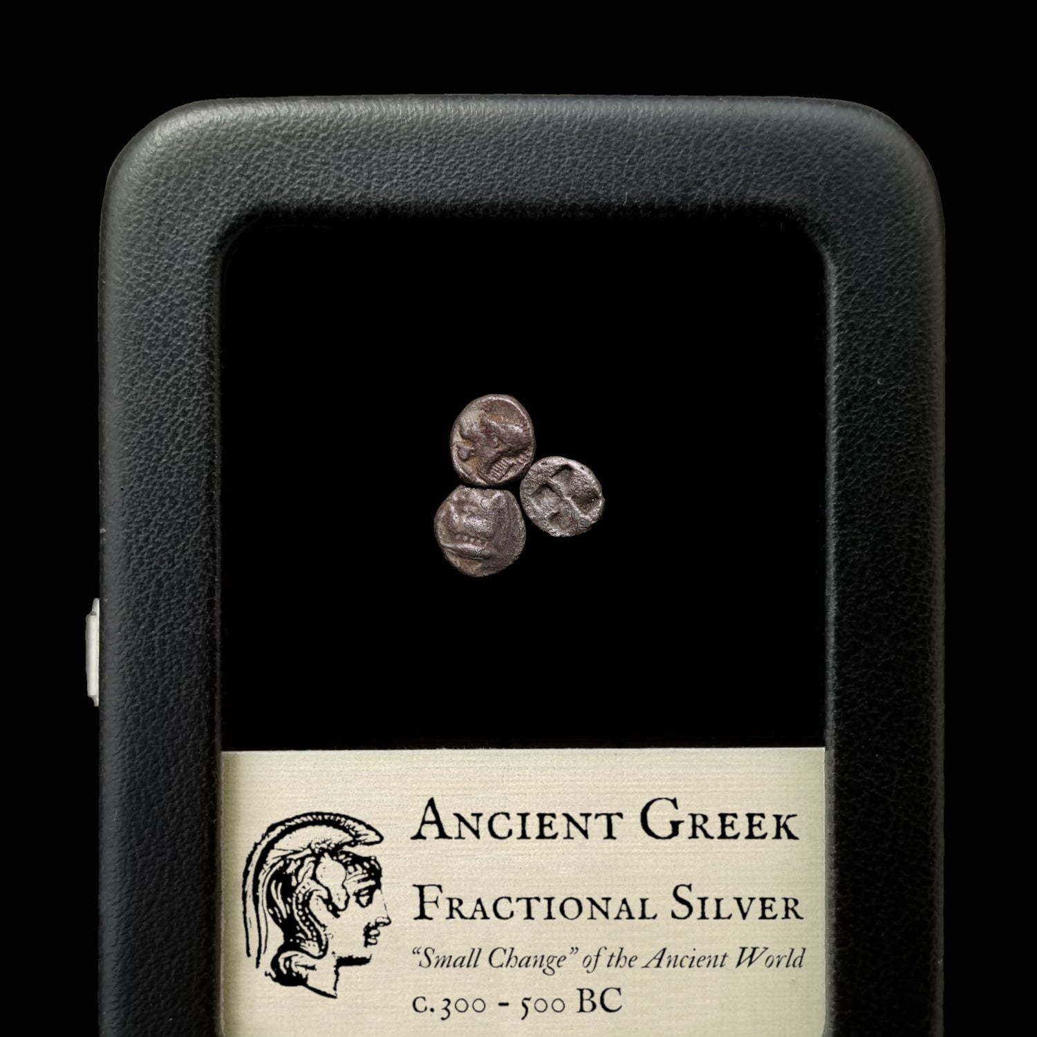 Greek Fractional Silver Coins (Group of Three) - c. 500 to 300 BCE - Ancient Greek Cities