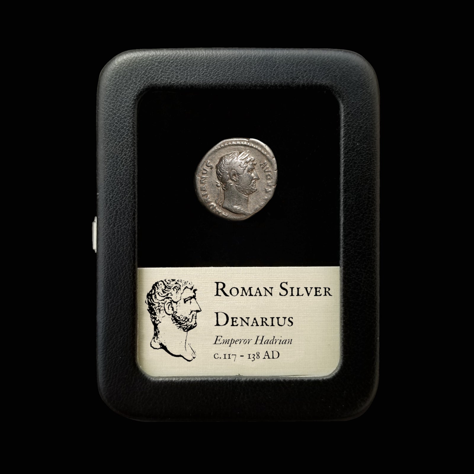 Rome, Emperor Hadrian, Silver Denarius - 117 to 138 CE - Roman Empire