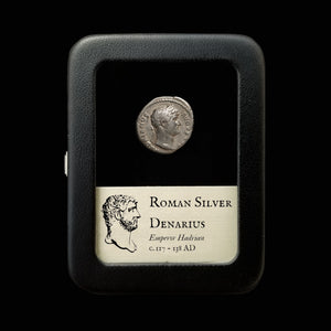 Rome, Emperor Hadrian, Silver Denarius - 117 to 138 CE - Roman Empire