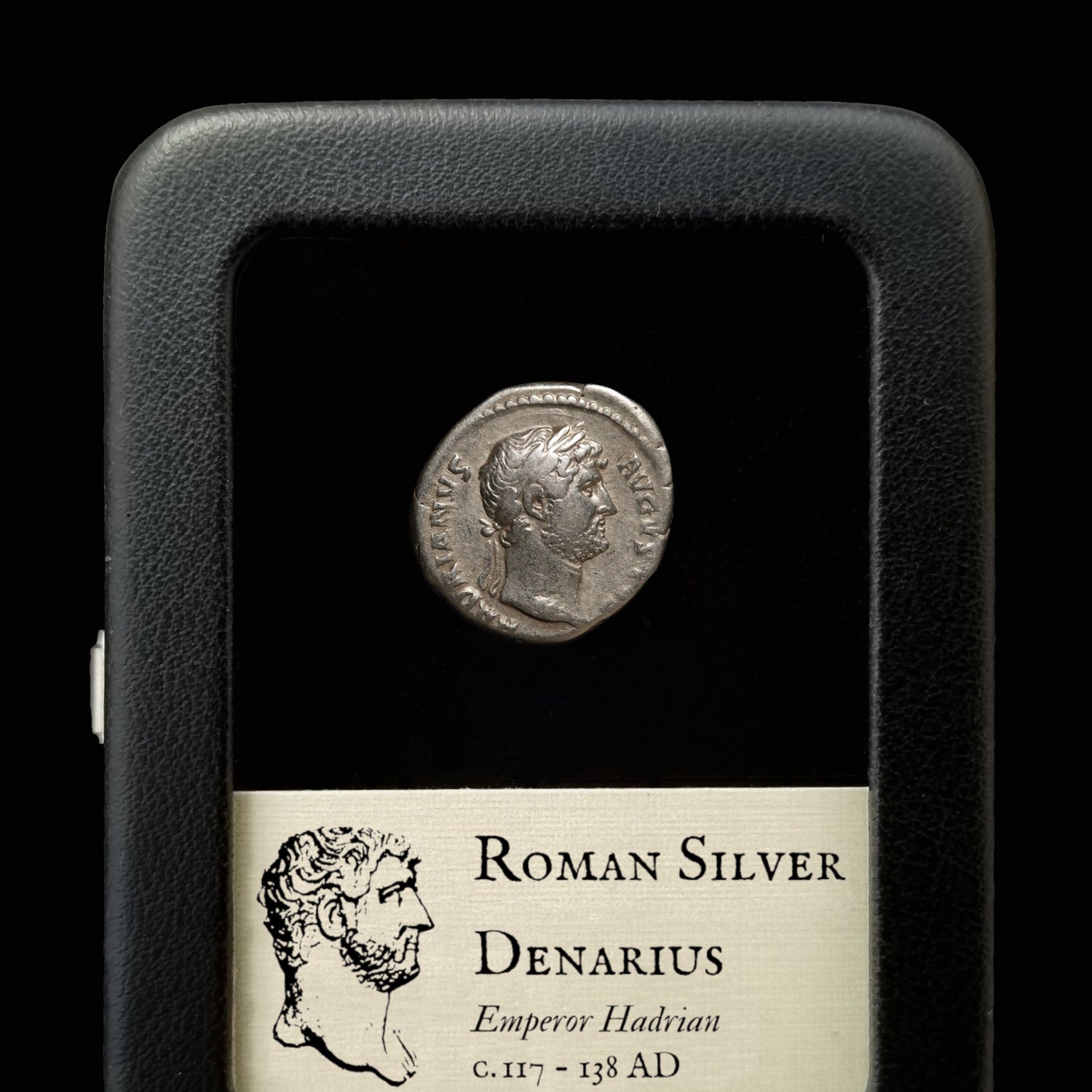 Rome, Emperor Hadrian, Silver Denarius - 117 to 138 CE - Roman Empire