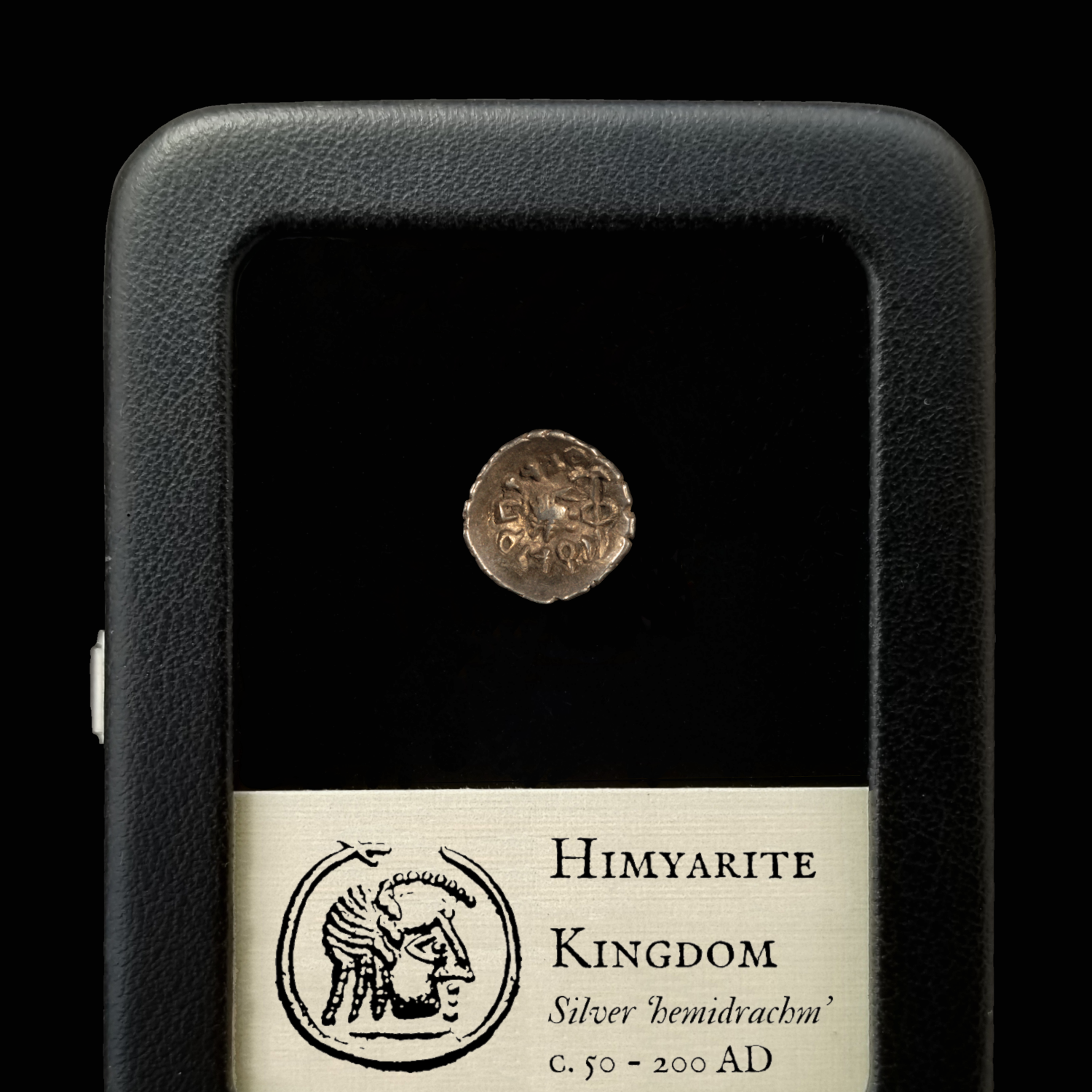 Himyarite Kingdom, Silver Hemidrachm - c. 50 to 200 CE - Yemen, Middle East