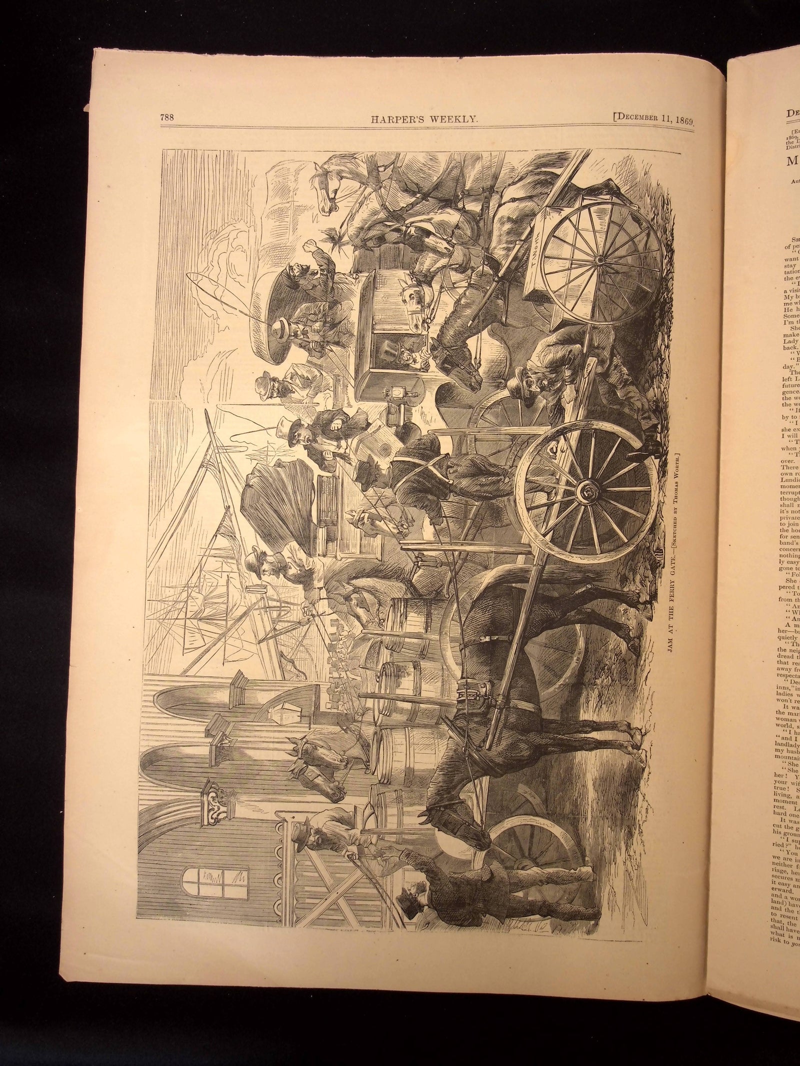 Harper's Weekly: YMCA, Centerfold of St. Peter's Basilica, Dairy Industry — Dec. 11th, 1869