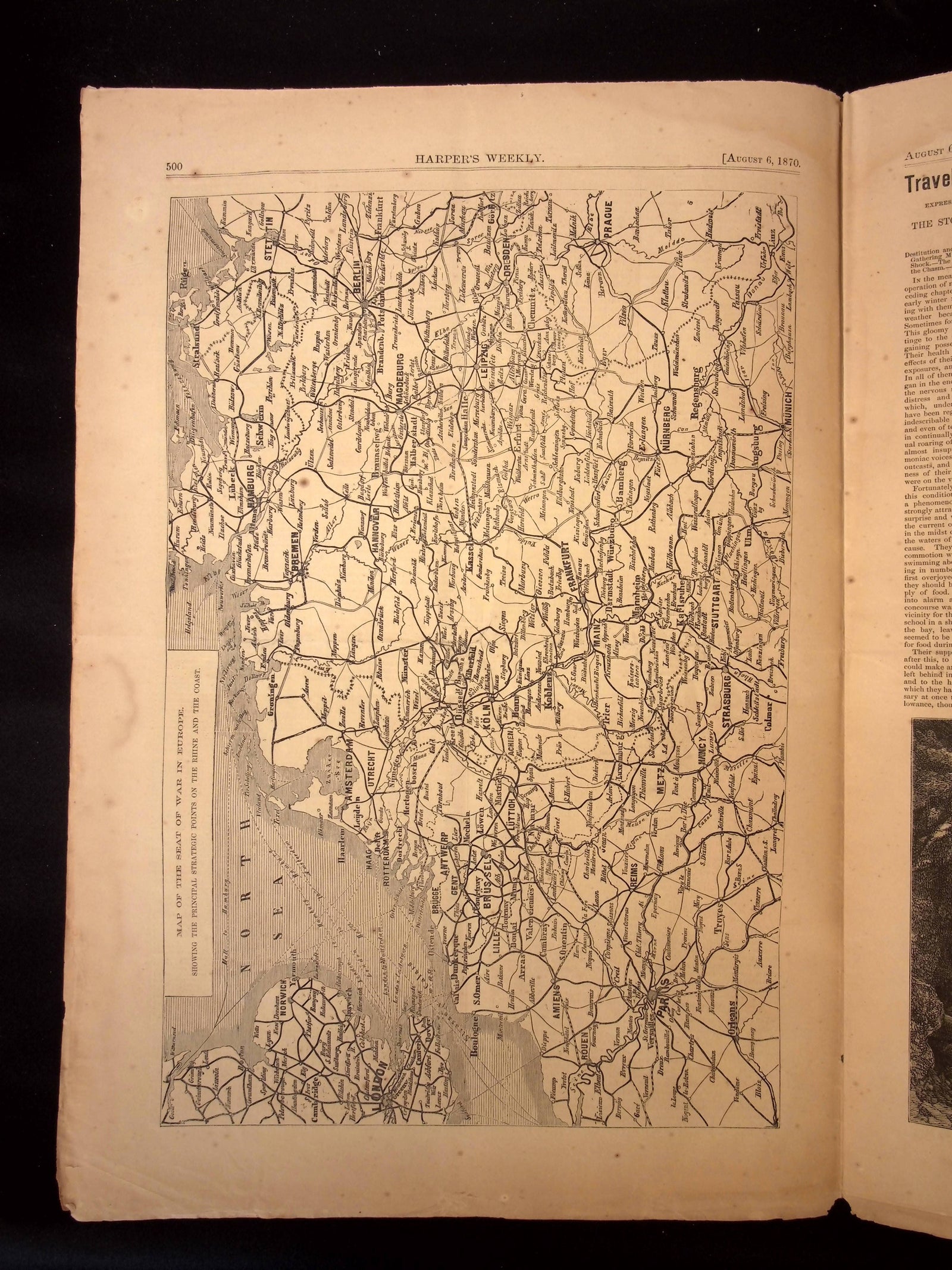Harper's Weekly: "Going to Market," Franco–Prussian War, Archery & Rifles — Aug. 6th, 1870