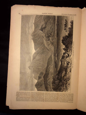 Harper's Weekly: Uncle Sam Cover, Illustrations from Turkey, Afghanistan, Europe — Nov. 30th, 1878