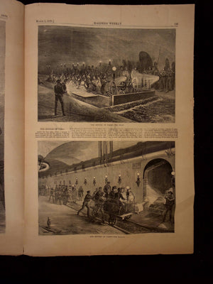 Harper's Weekly: Death of Joseph W. Harper (Publisher), Sewers of Paris, Japanese Ladies — Mar. 5th, 1870