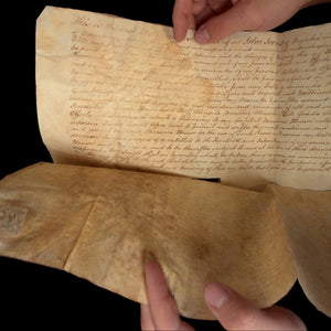 Parchment Last Will and Testament, John Jones