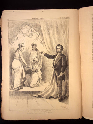 Harper's Weekly: Virginius Affair, Diplomatic Dispute in Cuba, Part of Ten Years War — Jan. 10th, 1874