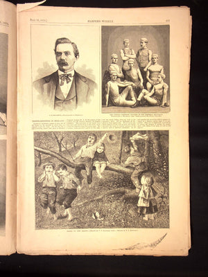Harper's Weekly: Boat Race in Saratoga, Sketches Life in Southern States  — July 31st, 1875