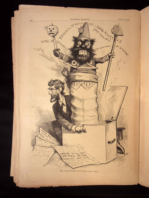 Harper's Weekly: Boat Race in Saratoga, Sketches Life in Southern States  — July 31st, 1875