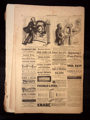 Harper's Weekly: Virginius Affair, Diplomatic Dispute in Cuba, Part of Ten Years War — Jan. 10th, 1874