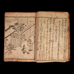 Chronicle of Treasured Knowledge for Women, Vol. 4 - Genroku 14 (1702) - Edo Period