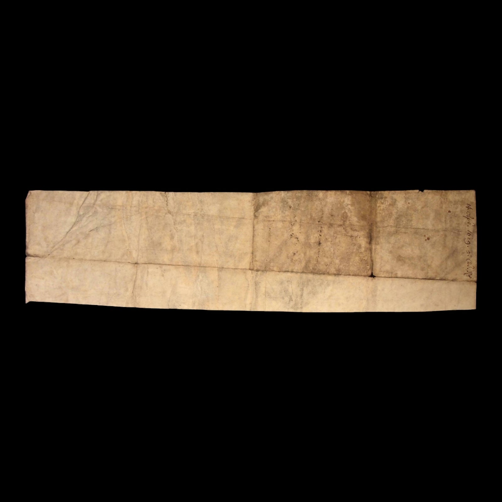 Vellum Document in Latin, Pertaining to a Cottage in Stokesley, England