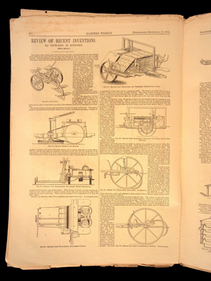 Harper's Weekly: "A Temperance Lesson," Review of Recent Inventions, Herzegovina Uprising — Sep. 18, 1875