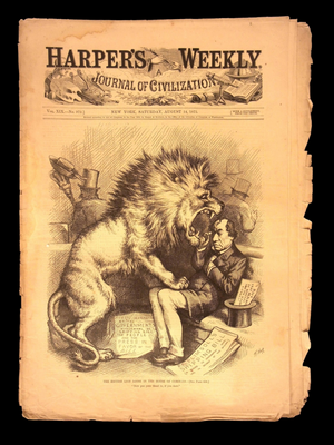 Harper's Weekly: West & Countryside Scenes, Emperor Julian the Apostate of Rome — Aug. 14, 1875