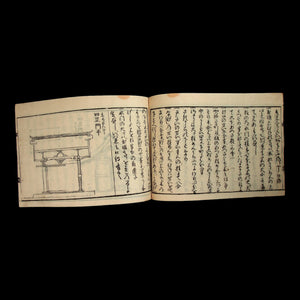 Architectural Templates for Shrines - 1867 - Edo Japan