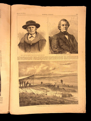 Harper's Weekly: West & Countryside Scenes, Emperor Julian the Apostate of Rome — Aug. 14, 1875