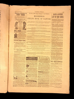 Harper's Weekly: West & Countryside Scenes, Emperor Julian the Apostate of Rome — Aug. 14, 1875