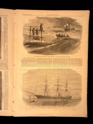 Harper's Weekly: Geneva Congress (International Law), Battle of Trafalgar — Nov. 14, 1874