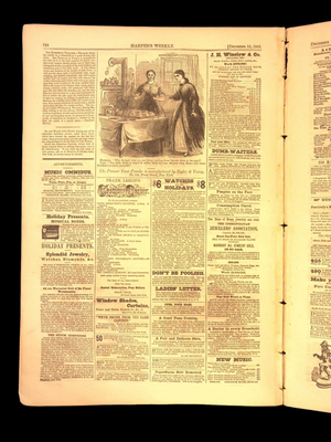 Harper's Weekly: Geneva Congress (International Law), Battle of Trafalgar — Nov. 14, 1874