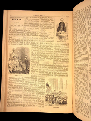 Harper's Weekly: Hawaii Volcano, Spring Fashions Around the World — Apr. 16, 1859