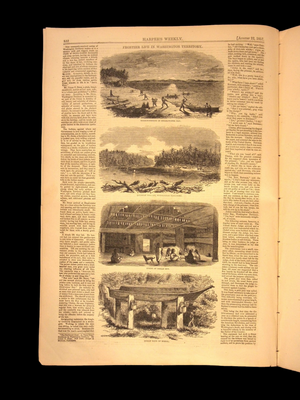 Harper's Weekly: Travel Notes from the Middle East, Multicultural Illustrations — Aug. 22, 1857