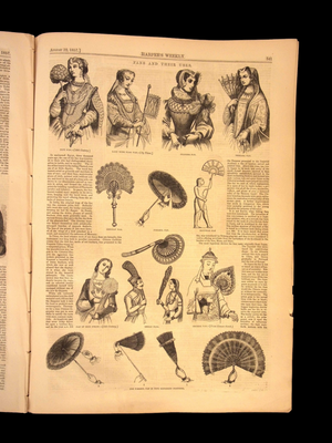 Harper's Weekly: Travel Notes from the Middle East, Multicultural Illustrations — Aug. 22, 1857