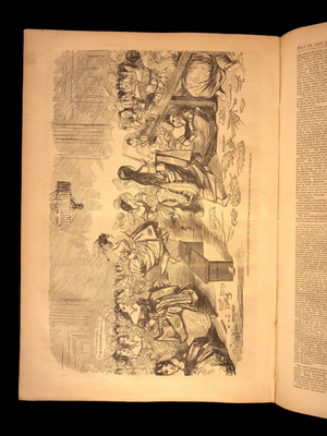 Harper's Weekly: Aquarium Illustrations, Middle Eastern Travel, "The Siamese" — Jul. 18, 1857