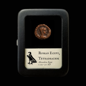Roman Egypt, Debased Silver Tetradrachm - c. 225 to 300 CE - Roman Empire